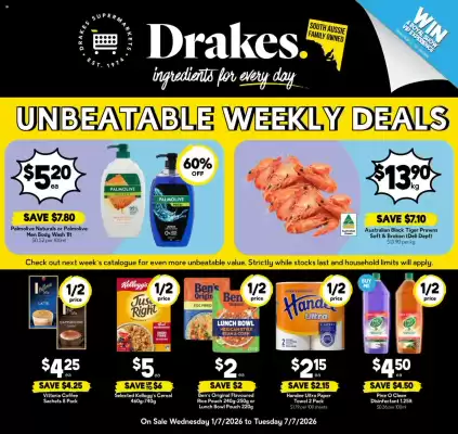 Drakes (valid until 7-08)