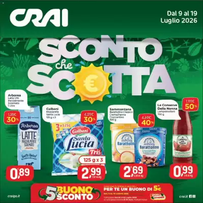 Crai (valido fino al 19-07)