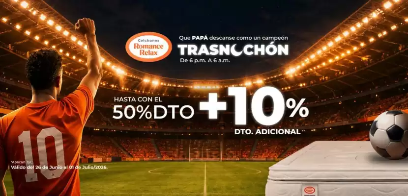 Catálogo Colchones Romance Relax (válido hasta 3-07)