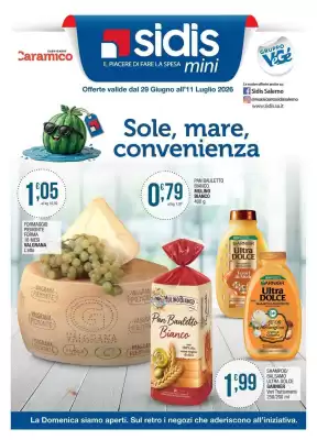 Volantino Sidis mini (valido fino al 11-07)