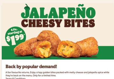 Burger King flyer Page 2