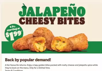 Burger King flyer Page 2