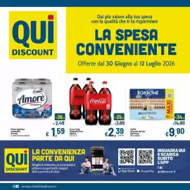 Volantino Qui Discount Pagina 1