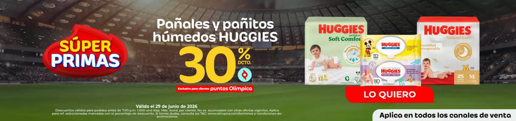 Olímpica (válido hasta 29-06)