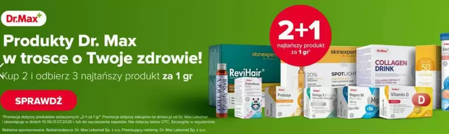 Drogeria Dr.Max gazetka Strona 3
