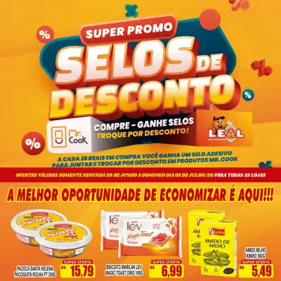 Folheto Supermercado leal (válido até 5-07)