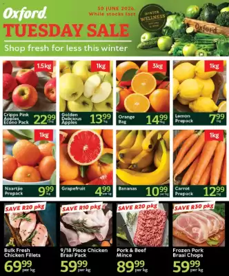 Oxford Freshmarket (valid until 30-06)