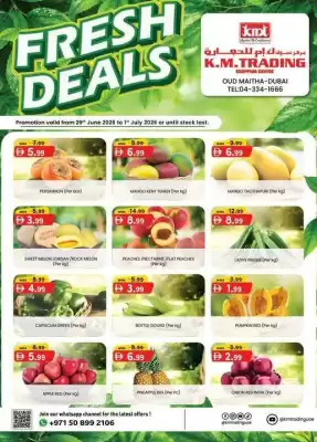 KM Trading (valid until 1-07)
