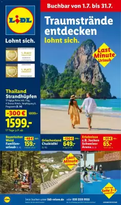 Lidl Reisen (gültig bis 31-07)