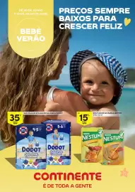 Folheto Continente | Bebé Verão Página 1