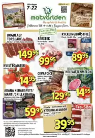Matvärlden Tensta reklamblad vecka 27 Sida 1