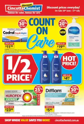 Cincotta Chemist (valid until 27-07)