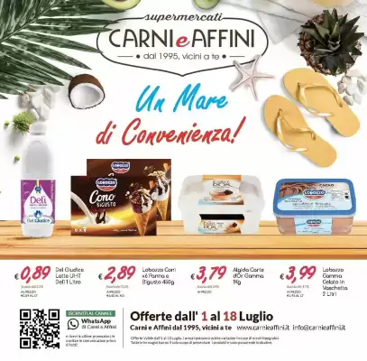 Volantino Carni e Affini Supermercati (valido fino al 18-07)