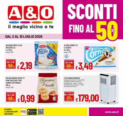 A&O (valido fino al 15-07)