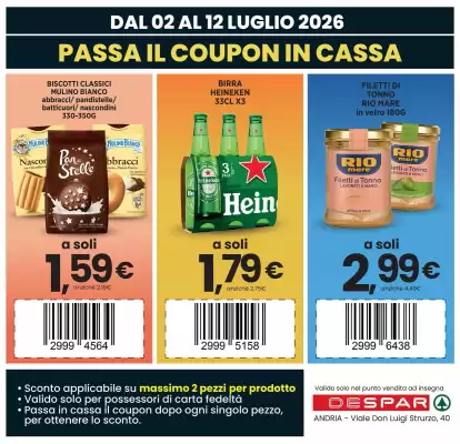 Volantino Despar (valido fino al 12-07)