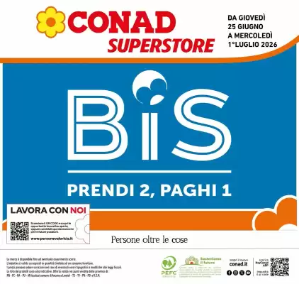 Volantino Conad Superstore (valido fino al 1-07)