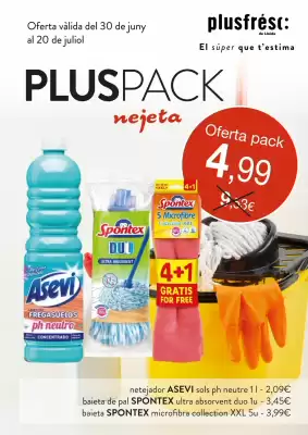 Folleto Plusfresc (válido hasta el 20-07)