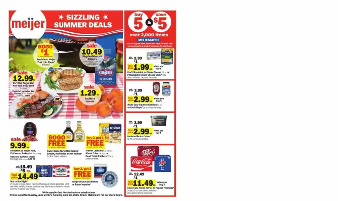Meijer weekly ad