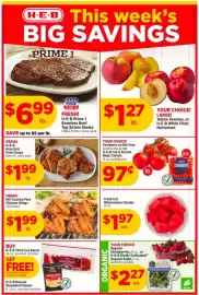 H-E-B weekly ad Page 1