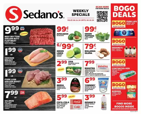 Sedano's (valid until 1-07)