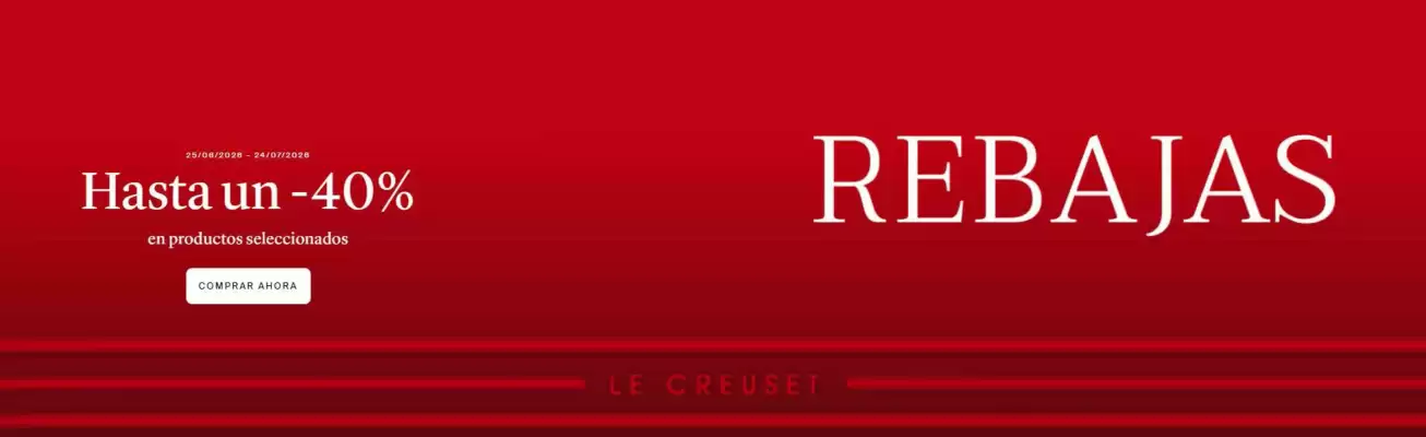 Le Creuset (válido hasta el 24-07)