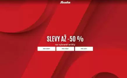 Baťa leták Strana 1