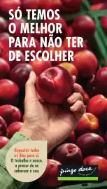 Folheto Pingo Doce | Fruta e Legumes Página 1