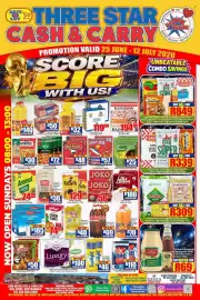 Three Star Cash and Carry catalogue Page 1