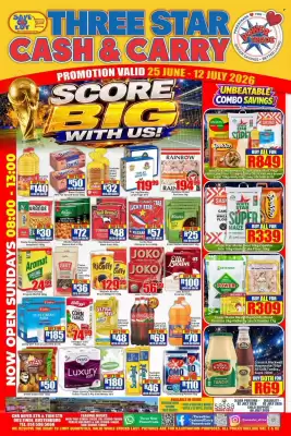 Three Star Cash and Carry (valid until 12-07)