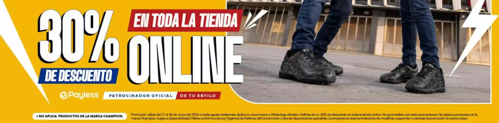 Payless (válido hasta 1-07)