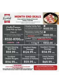Excellent Meat Market catalogue week 27 Page 1