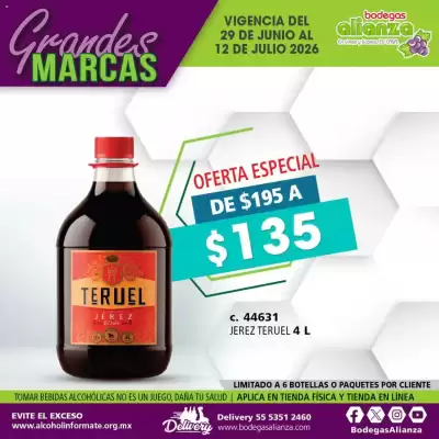 Bodegas Alianza (válido hasta 12-07)