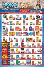 Folheto Higa's Supermercado Página 1