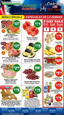 Rancho Markets (valid until 7-07)