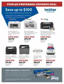 Staples flyer Page 1