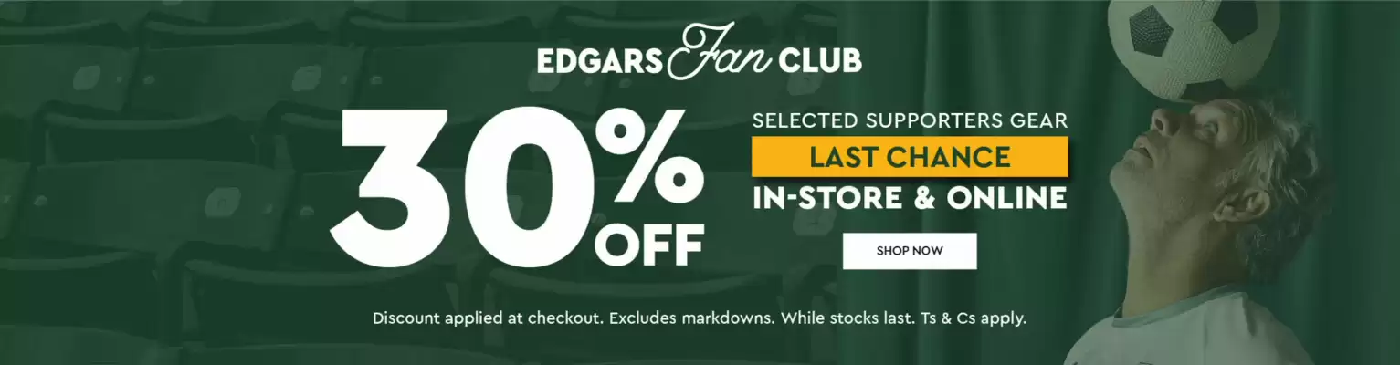 Edgars (valid until 14-07)
