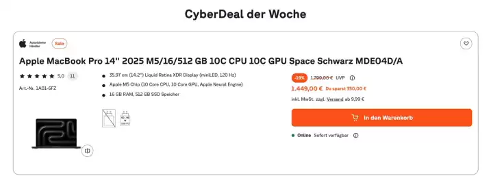 Cyberport Prospekt woche 27 Seite 1