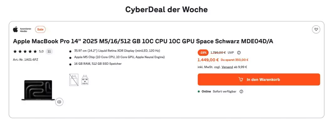 Cyberport (gültig bis 5-07)