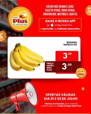 Folheto Rede Plus Supermercados (válido até 2-07)