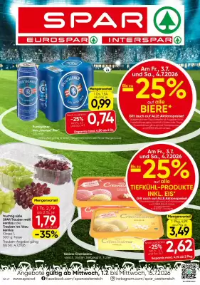 Spar Flugblatt