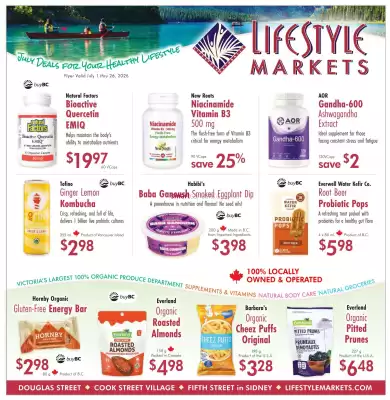 Lifestyle Markets flyer