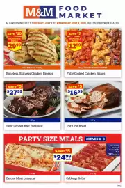 M & M Food Market flyer week 27 Page 1