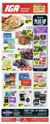 IGA flyer