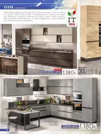 Volantino Mondo Convenienza Pagina 12: Koncret Grigio2 €1.180,00, Rovere Siena | Creta² €1.180,00