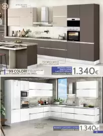 Volantino Mondo Convenienza Pagina 15: Bianco laccato lucido €1.340,00, Composizione tipo €1.340,00
