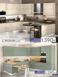 Volantino Mondo Convenienza Pagina 23: Zinco Shine laccato opaco €1.590,00, Composizione tipo €1.590,00