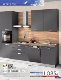 Volantino Mondo Convenienza Pagina 31: Cucina con lavastoviglie €1.995,00
