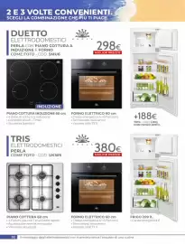 Volantino Mondo Convenienza Pagina 34: Tris con frigo €188,00, Perla €380,00