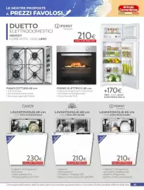 Volantino Mondo Convenienza Pagina 35: Indesit lavastoviglie 60 cm €210,00, Lavastoviglie 60 cm Perla €210,00