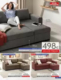 Volantino Mondo Convenienza Pagina 55: Divano letto liberty €498,00, Divano letto liberty con penisola €498,00
